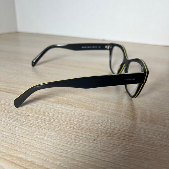 Prada VPR27S UR0-1O1 Eyeglasses Cat Eye Polished Gray Frames 53-17-140 - Picture 12 of 13